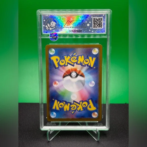 GRADED Sylveon EX Japanese AGS Legendary 10 Holo Pokémon Card - Picture 2 of 2